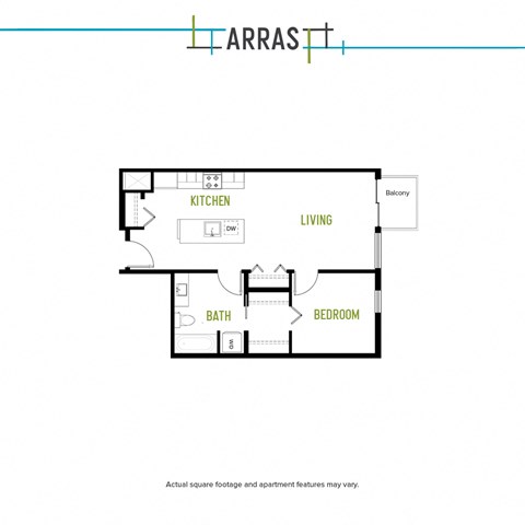 1 Bed 1 Bath
